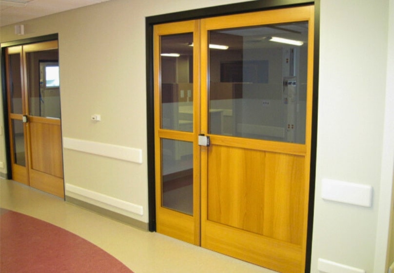 Healthcare Manual Swing ICU door by Door Services